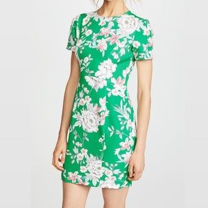 Black Halo Size 12 Floral A line dress